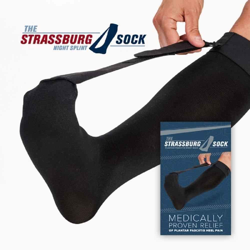Strassburg Sock Night Splint for Plantar Fasciitis, Heel Pain, Achilles


