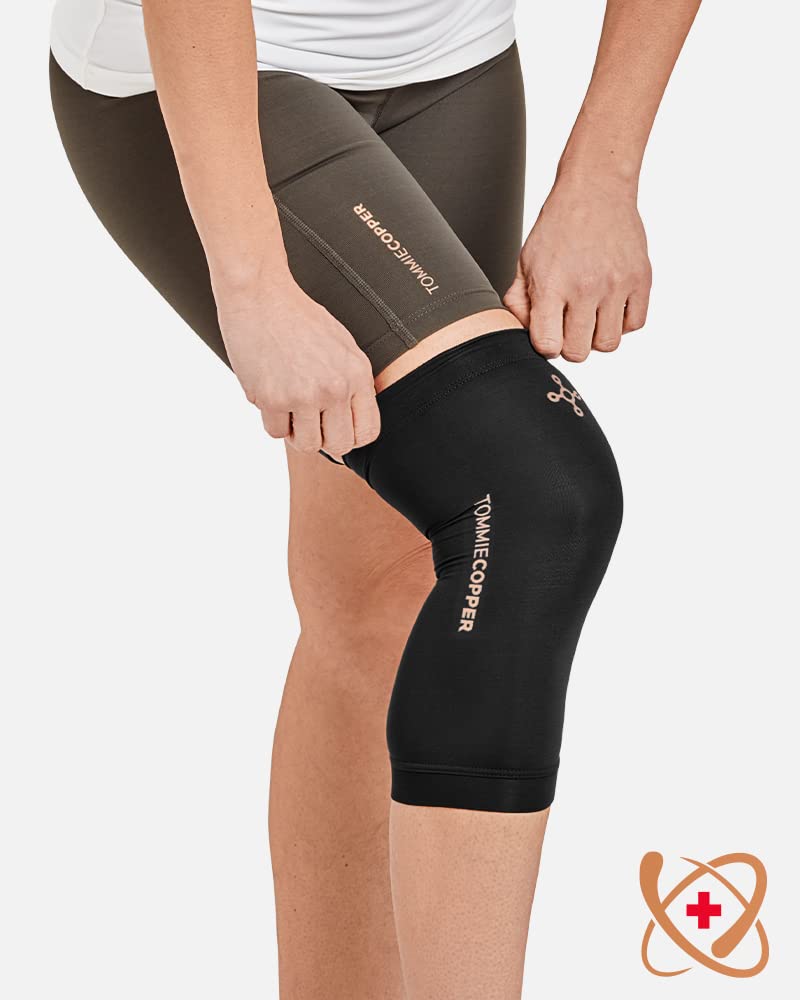 Tommie Copper Core Compression Infrared Knee Sleeve, Unisex, Men & Women

