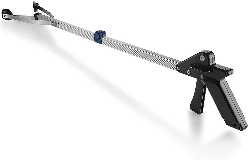 MEDca Foldable Reacher Grabber Tool with Suction Cup Tip for Easy Reaching

