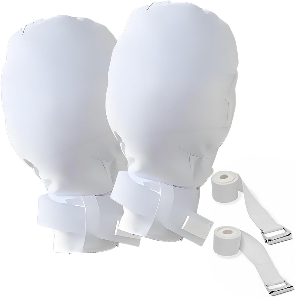 Restraint Gloves for Elderly, Padded Mitts with Double Security

