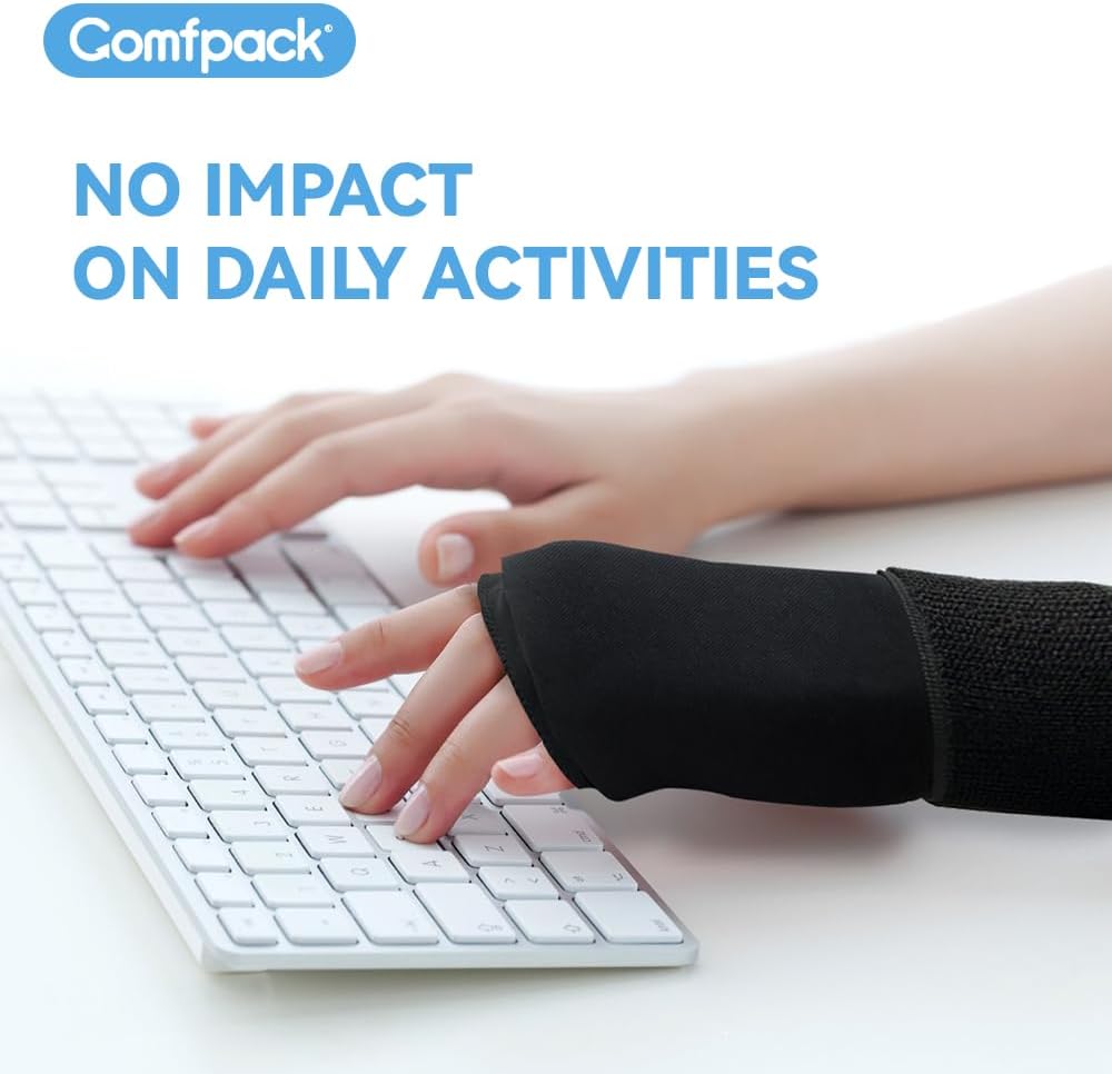 Comfpack Hand Ice Pack Gloves for Arthritis, Thumb & Wrist Cold Compress Wrap

