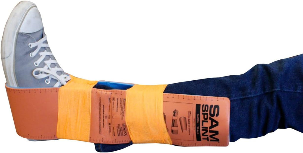 Rescue Essentials SAM Splint Moldable Aluminum Foam Emergency Immobilization Splint

