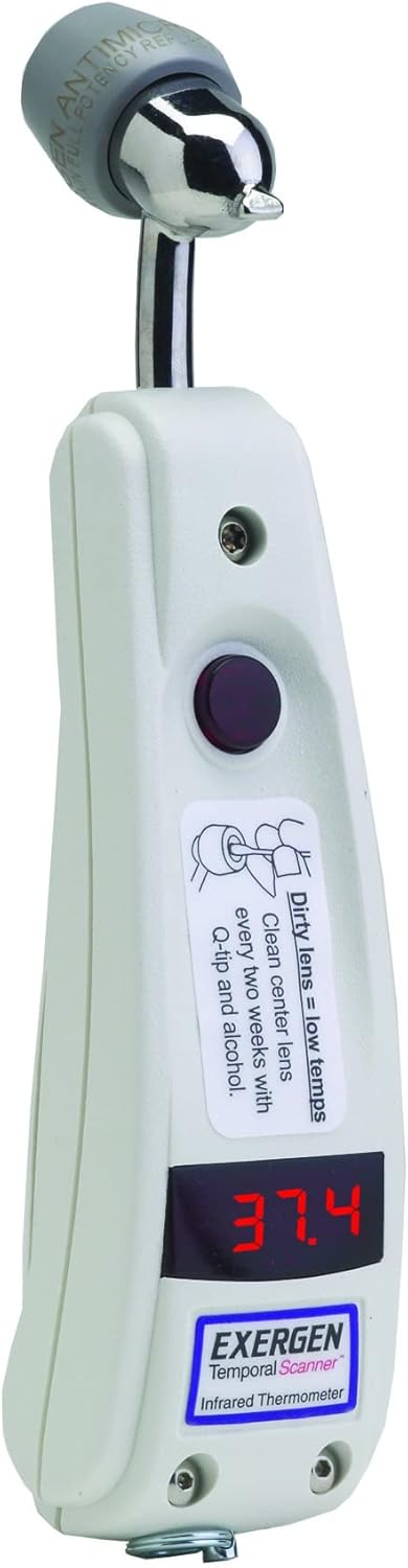 Exergen TemporalScanner Temporal Artery Thermometer LCD Display

