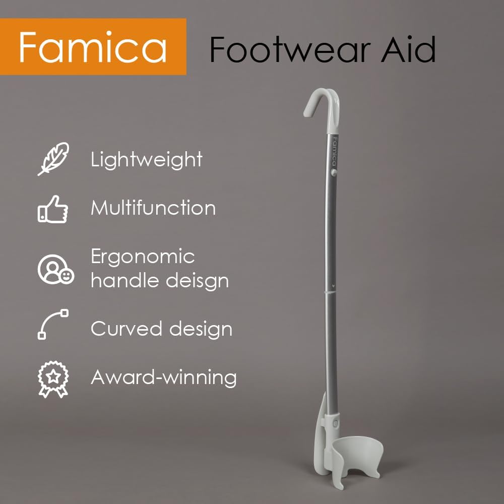 Sock Aid Device, Footwear Helper Tool for Seniors and Limited Mobility

