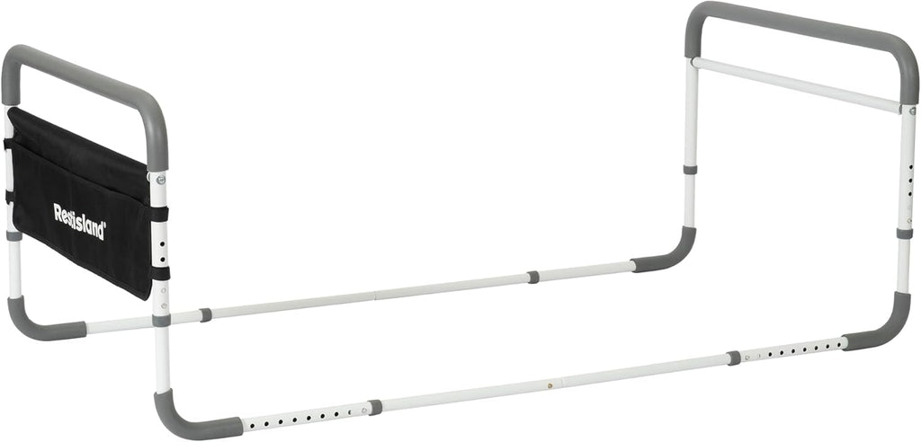 Dual Bed Side Hand Rail Adjustable Bed Assist for Seniors, Elderly, Hospital Use

