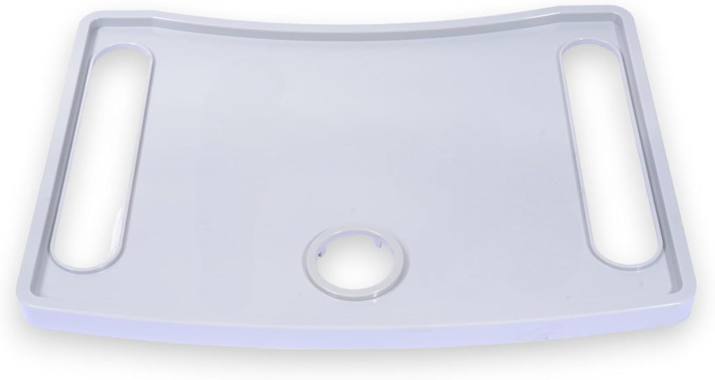 Essential Medical Supply Molded Walker Tray with Cup Holder for Folding Walkers

