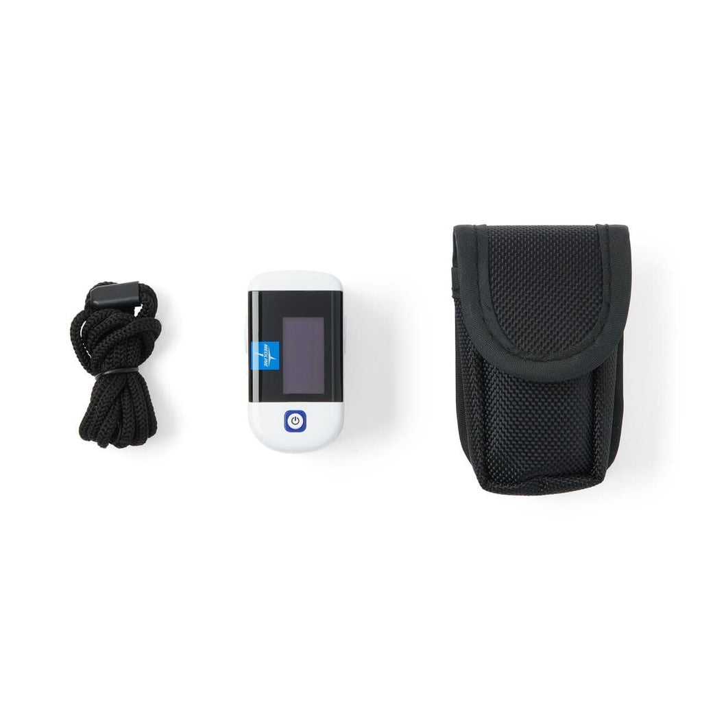 Medline Soft-Touch Bluetooth Fingertip Pulse Oximeter, OLED Display

