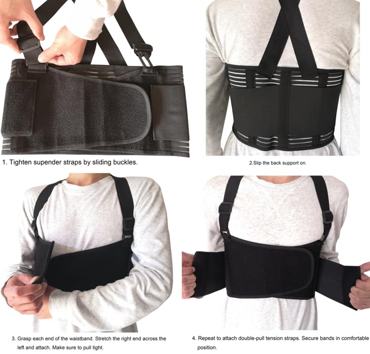 Solmyr Rib Injury Belt Chest Binder Rib Brace Compression Support

