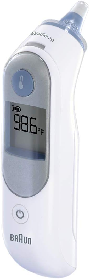 Braun ThermoScan 5 Digital Ear Thermometer with ExacTemp Stability Indicator

