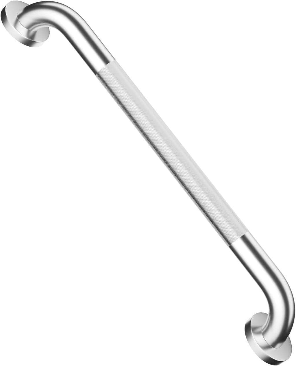 Munzong Anti-Slip Stainless Steel Shower Grab Bar, Knurled Bathroom Safety Handle

