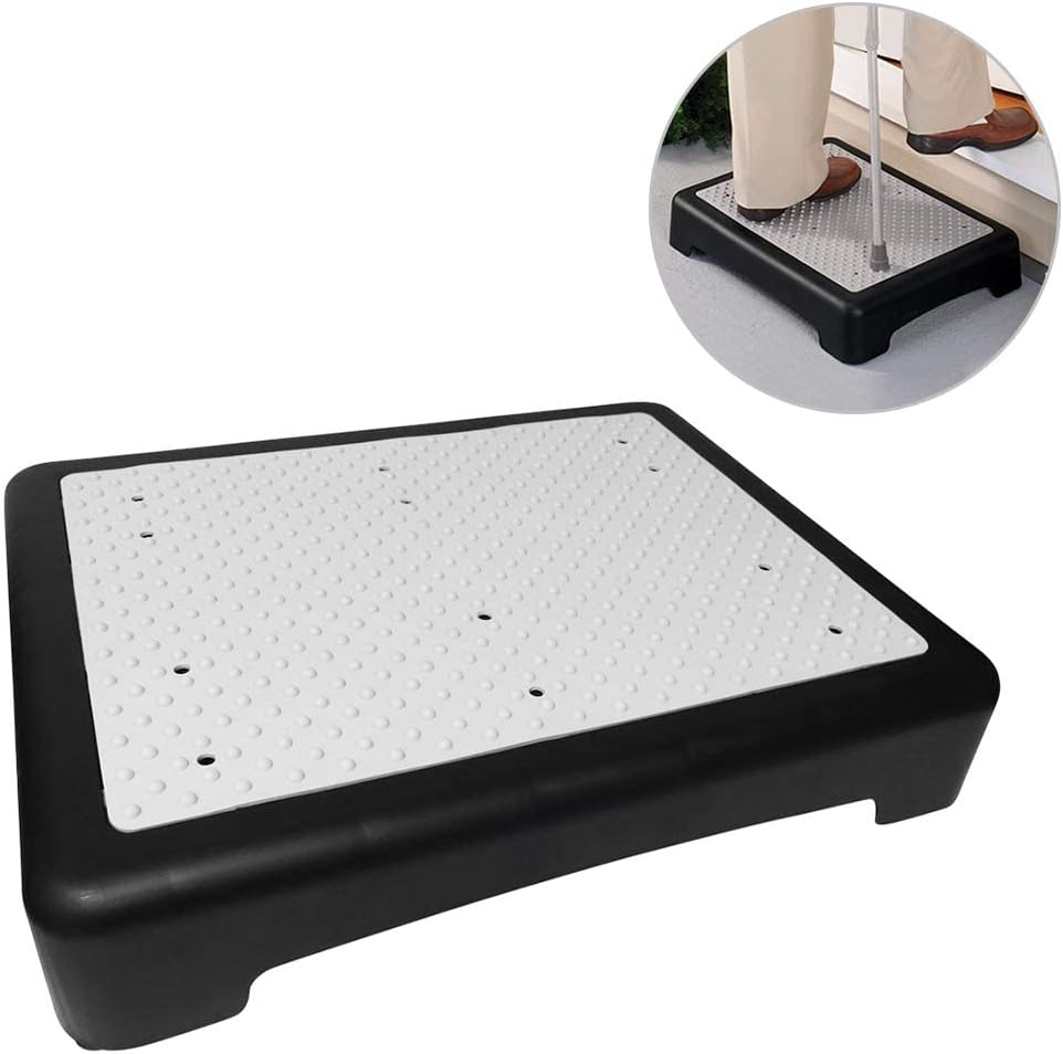 Wefaner Outdoor Step Stool for Adults Mobility Non-Slip Safety Bed Step

