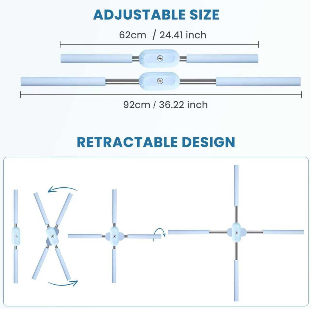 Posture Corrector Yoga Stick Back Cross Orthosis Stretching Rod Foam Stainless Steel


