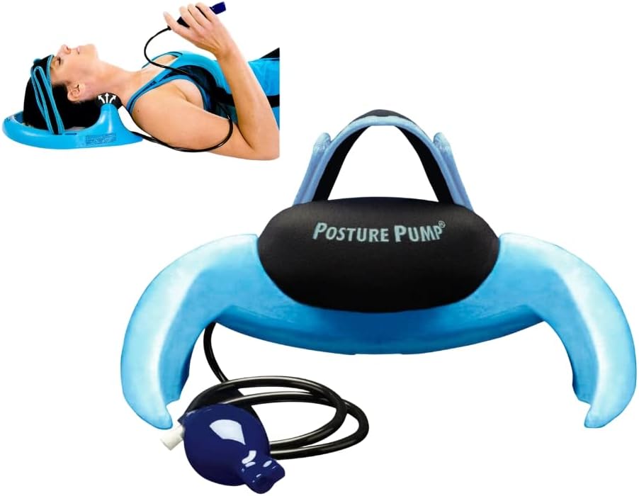 Posture Pump Neck Exerciser Cervical Traction Hydrator Pump for Neck Pain Relief

