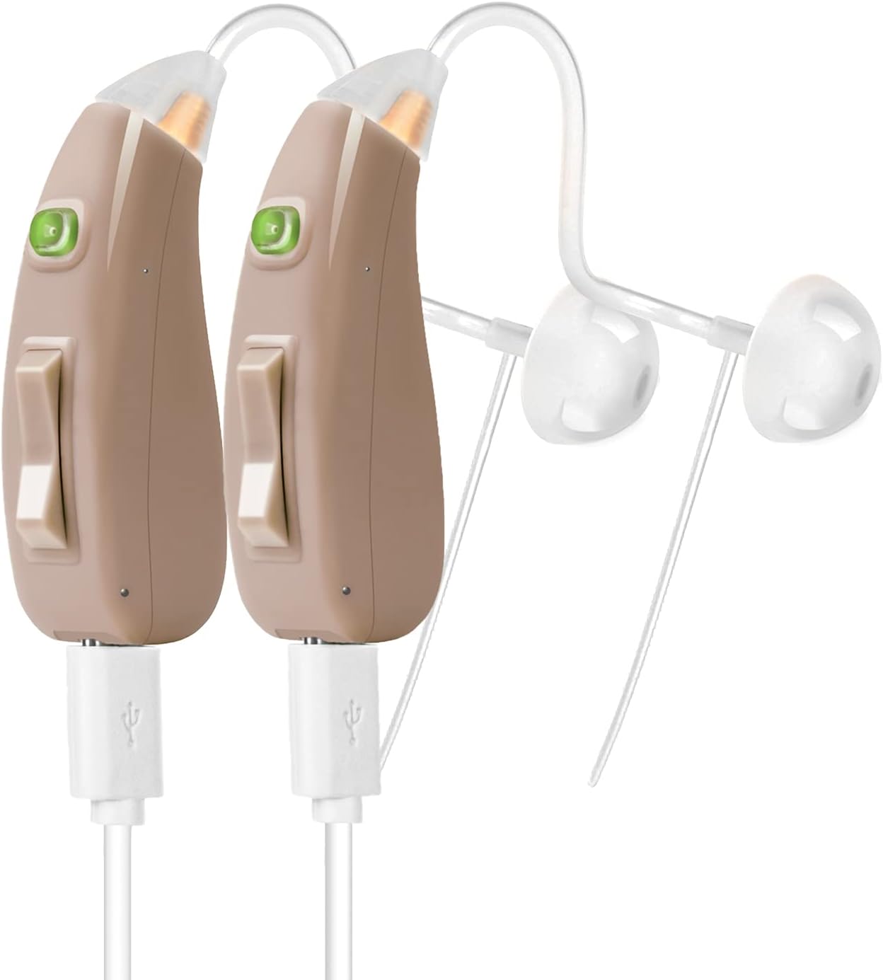 Banglijian Rechargeable Digital Noise-Cancelling Hearing Aids Pair

