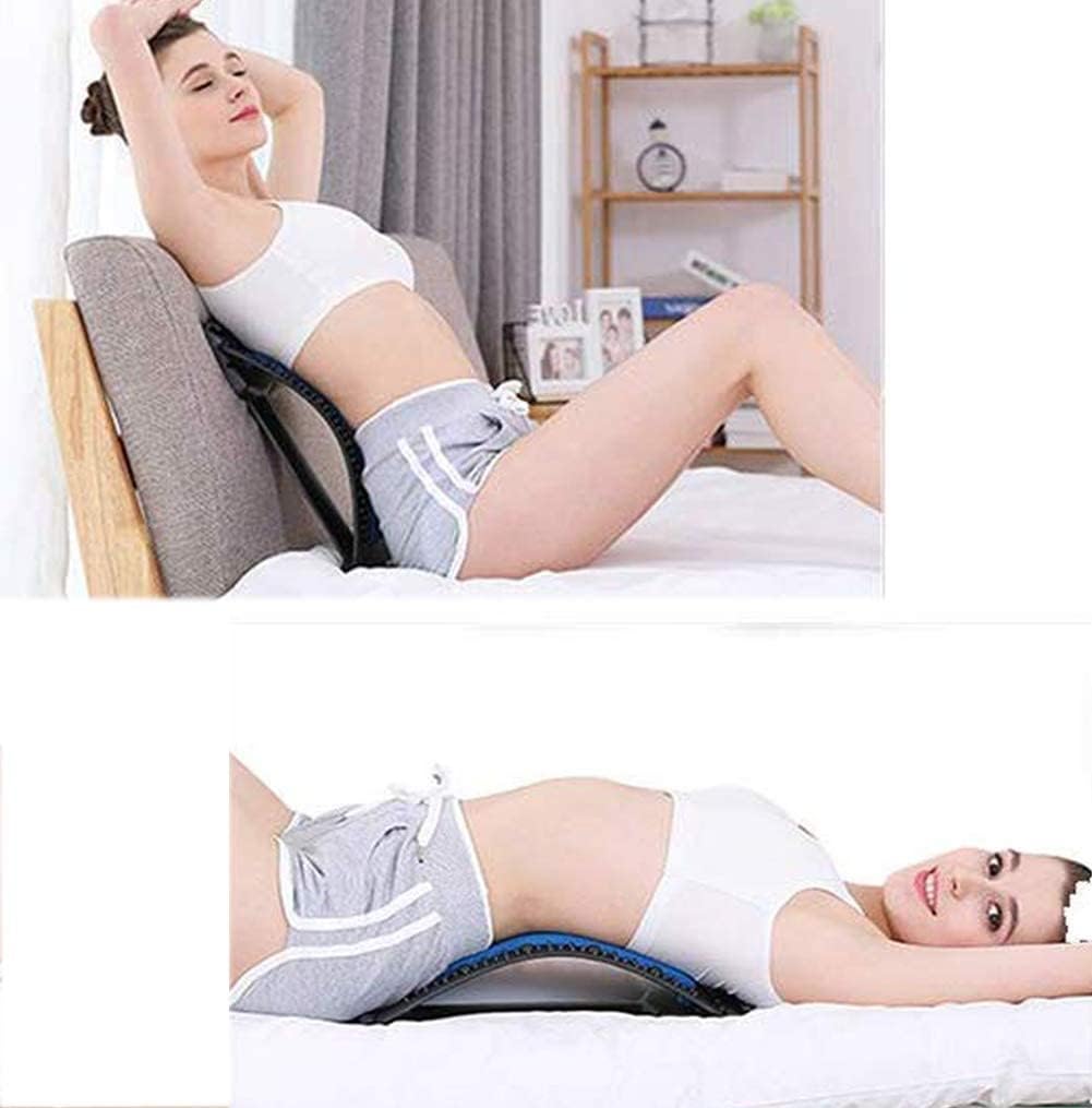 Back Stretcher Traction Device for Upper and Lower Back Pain Relief Posture Support

