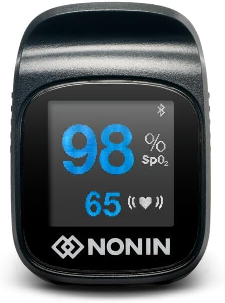 Nonin TruO2 OTC Pulse Oximeter 3250 Fingertip SpO2 Monitor, FDA Cleared

