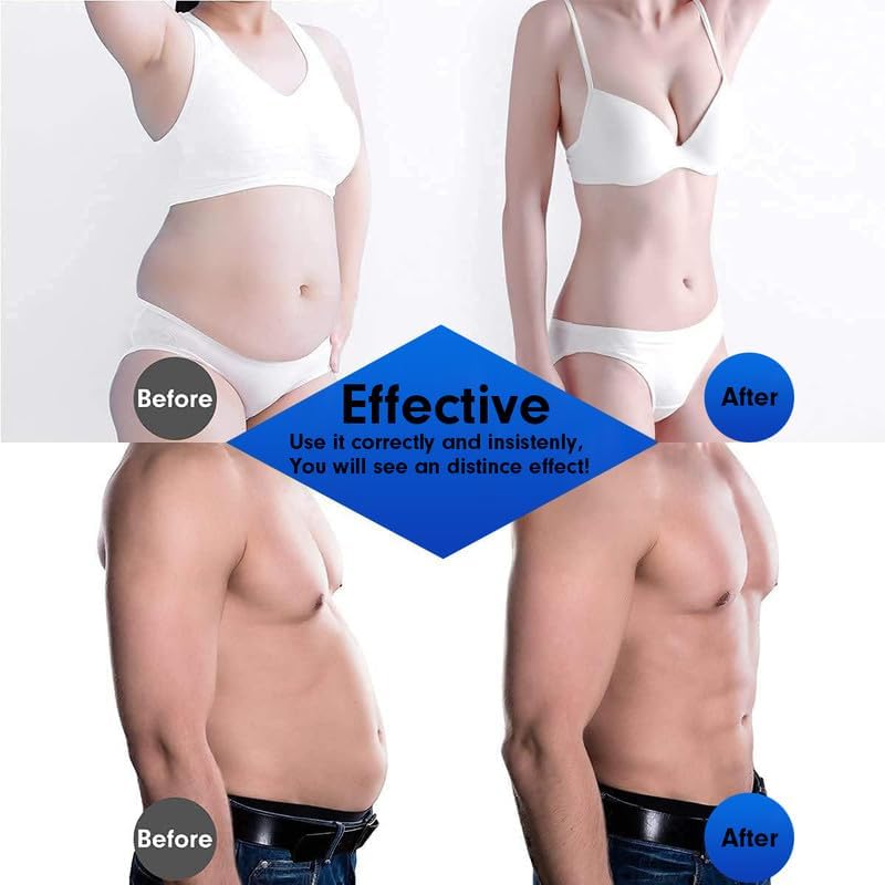 MarCoolTrip Electronic Muscle Stimulator Abs Trainer Belt for Fitness Workout

