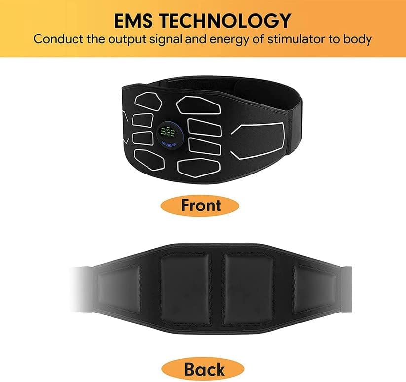 MarCoolTrip MZ ABS Stimulator Abdominal Toning Belt Muscle Toner Fitness Trainer

