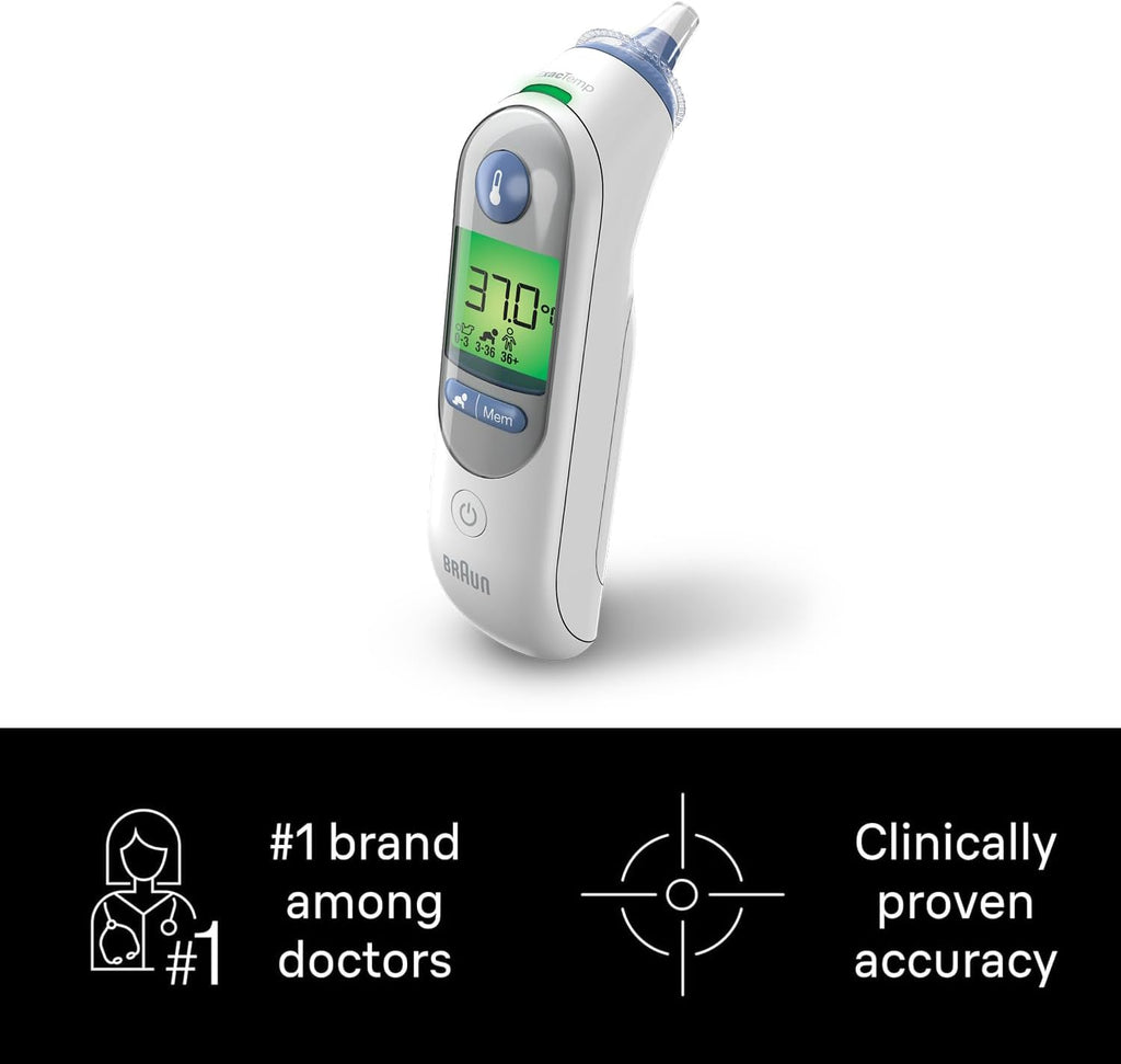 Braun ThermoScan 7 IRT6520 Thermometer with ThermoScan Lens Filters

