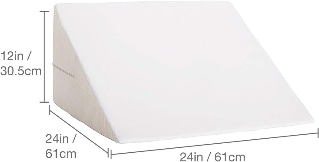 DMI Foam Bed Wedge Pillow and Triangle Wedge for Head, Neck and Leg Elevation

