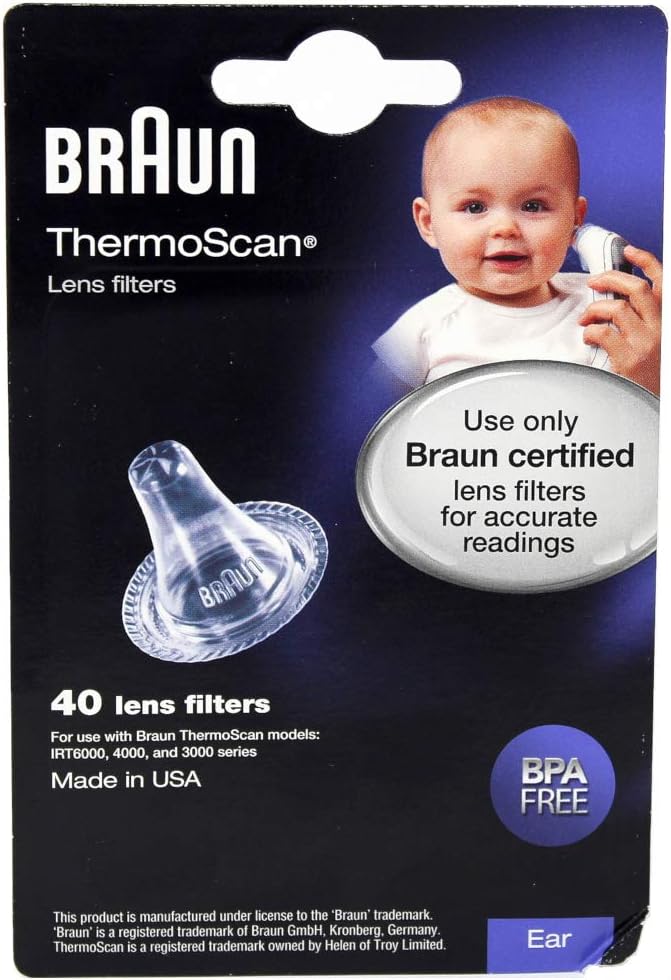 Braun ThermoScan Lens Filters, 80 count

