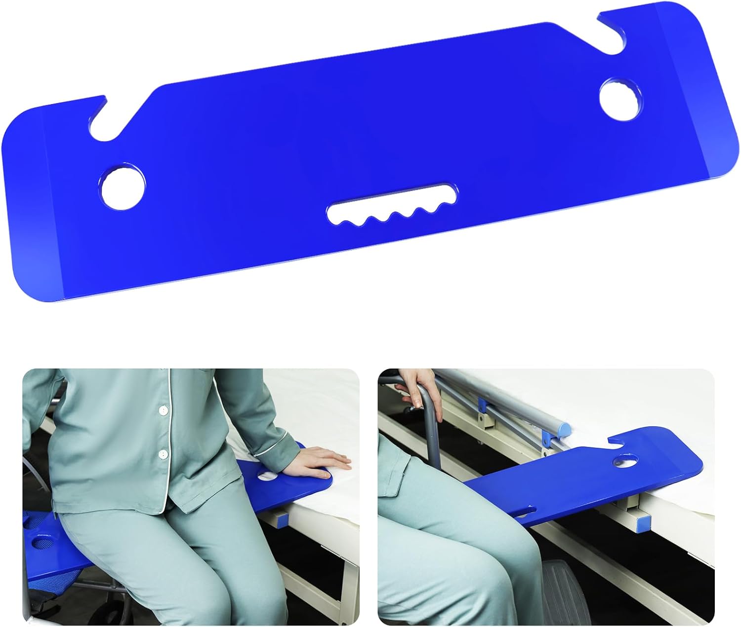 YHK Plastic Transfer Board Slide Board for Mobility, Non-Slip, 440 lb

