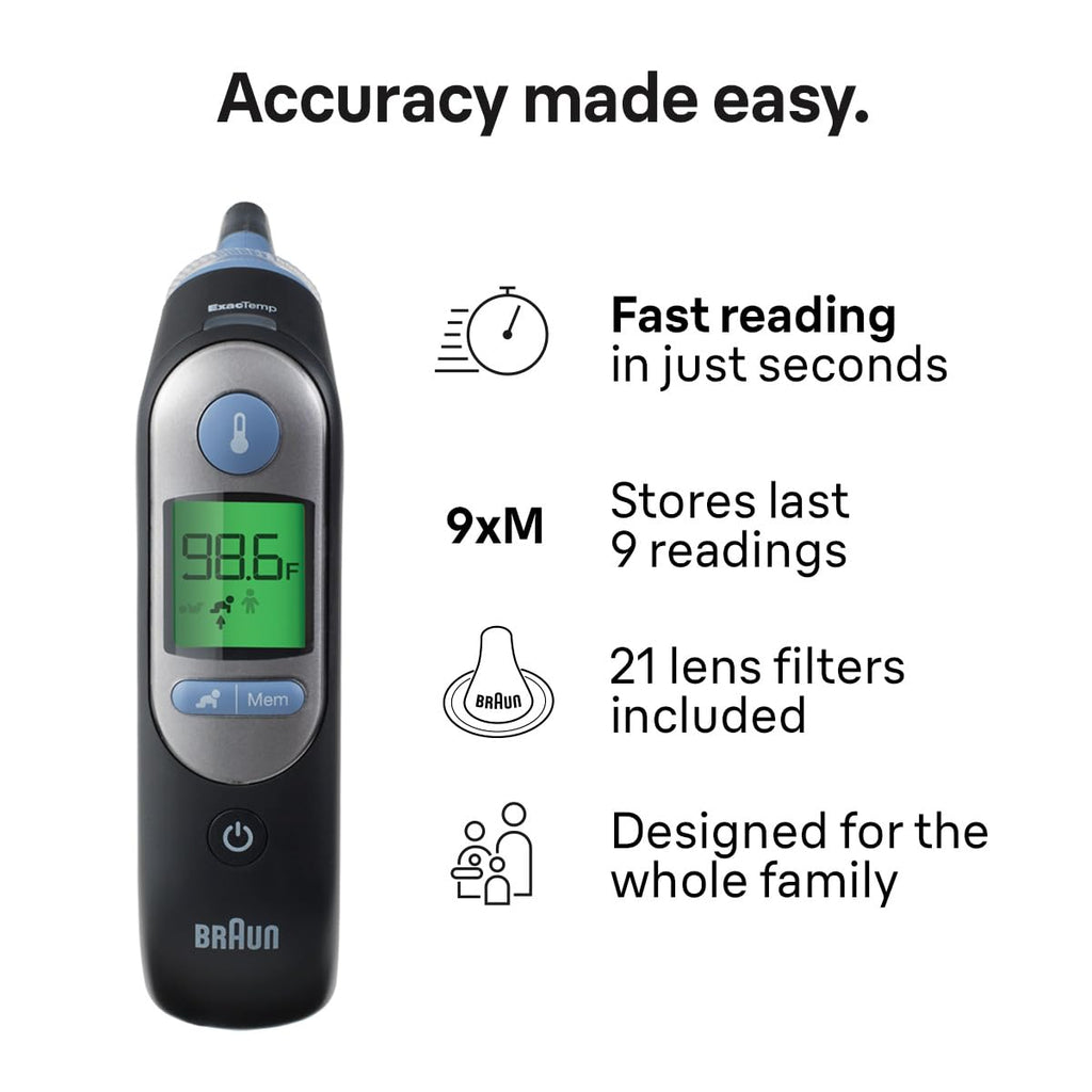 Braun ThermoScan 7 IRT6520 Ear Infrared Thermometer

