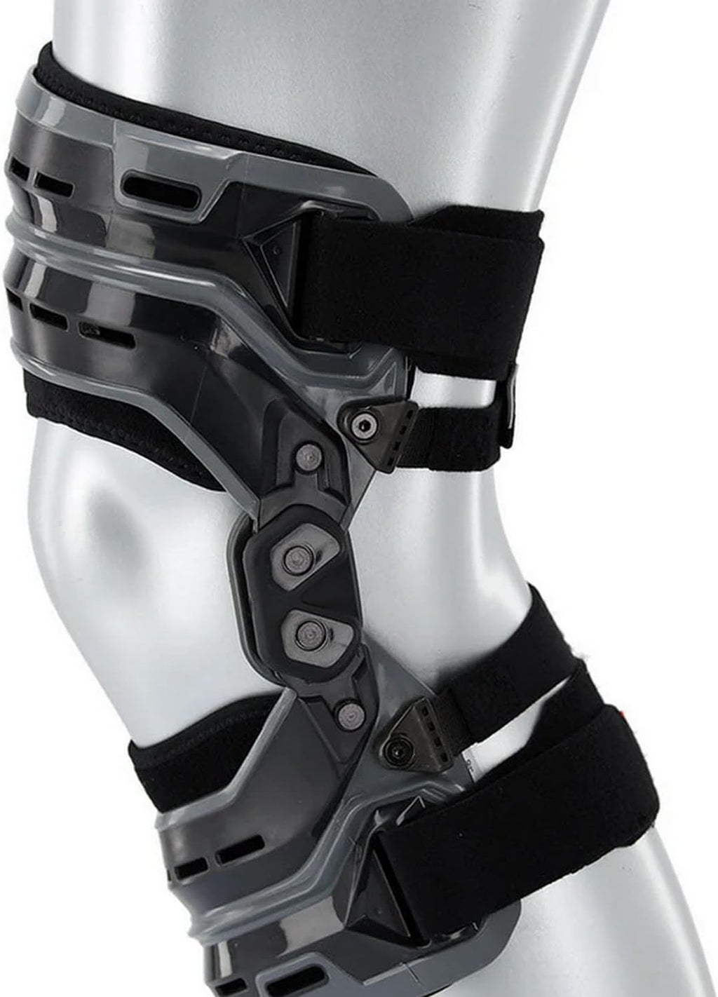 McDavid Hinged Knee Brace with Compression Sleeve, Dual Axis Stability Support

