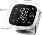 Oklar Rechargeable Wrist Cuff Blood Pressure Monitor, Dual User, LED, Voice, 240

