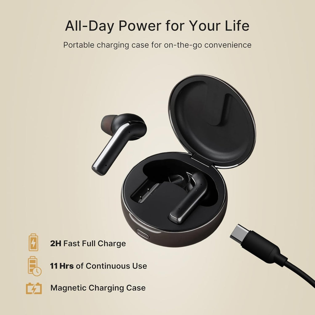 ZDEER OTC Hearing Aids Rechargeable In-Ear Noise Reduction 34-Channel Digital

