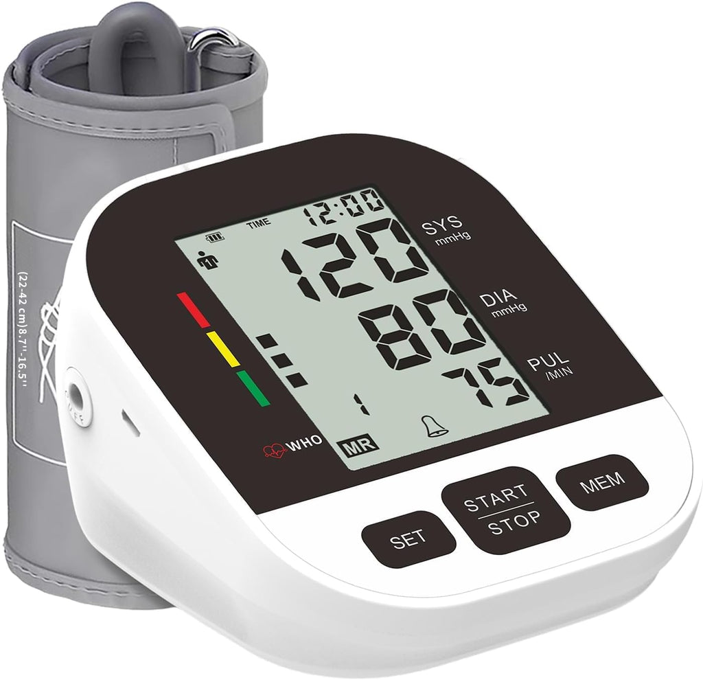 CardioVantage Upper Arm Blood Pressure Monitor for Home Use, Large Cuff, 2-User

