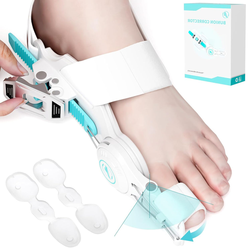 Kutain Adjustable Bunion Corrector for Women & Men, Orthopedic Toe Separator Splint

