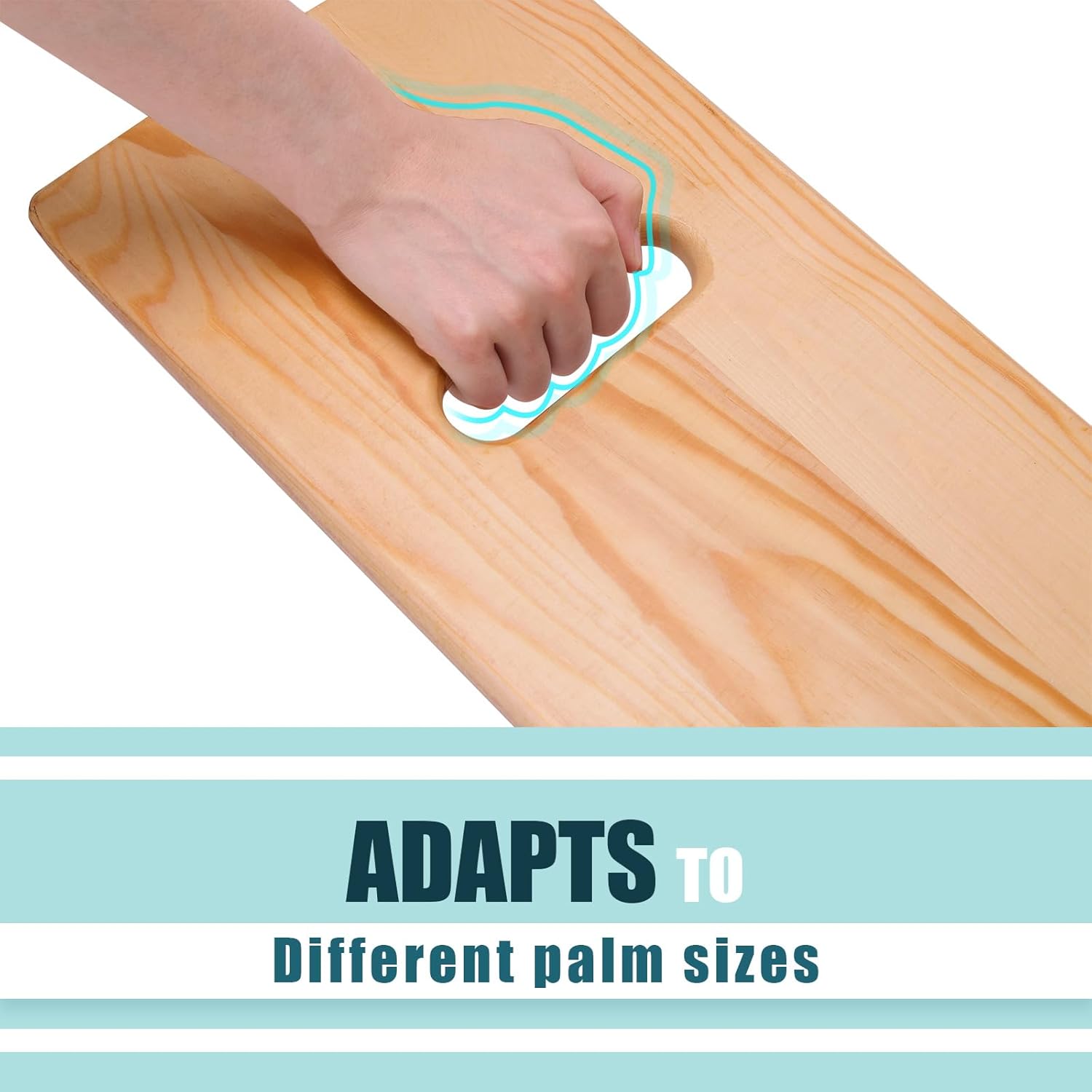 Transfer Board and Slide Board with Handles, Heavy-Duty Wood Mobility Aid

