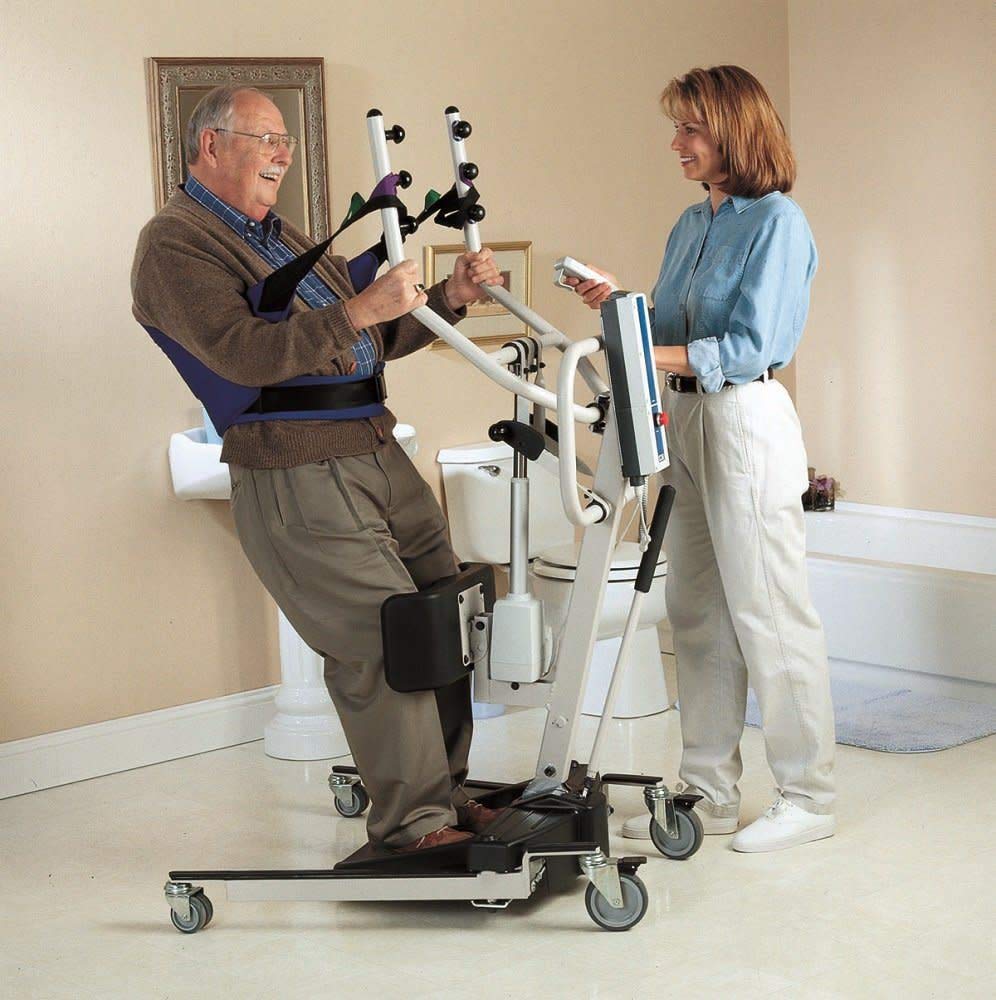 Invacare Reliant Battery-Powered Stand-Up Patient Lift, 350 lb Capacity

