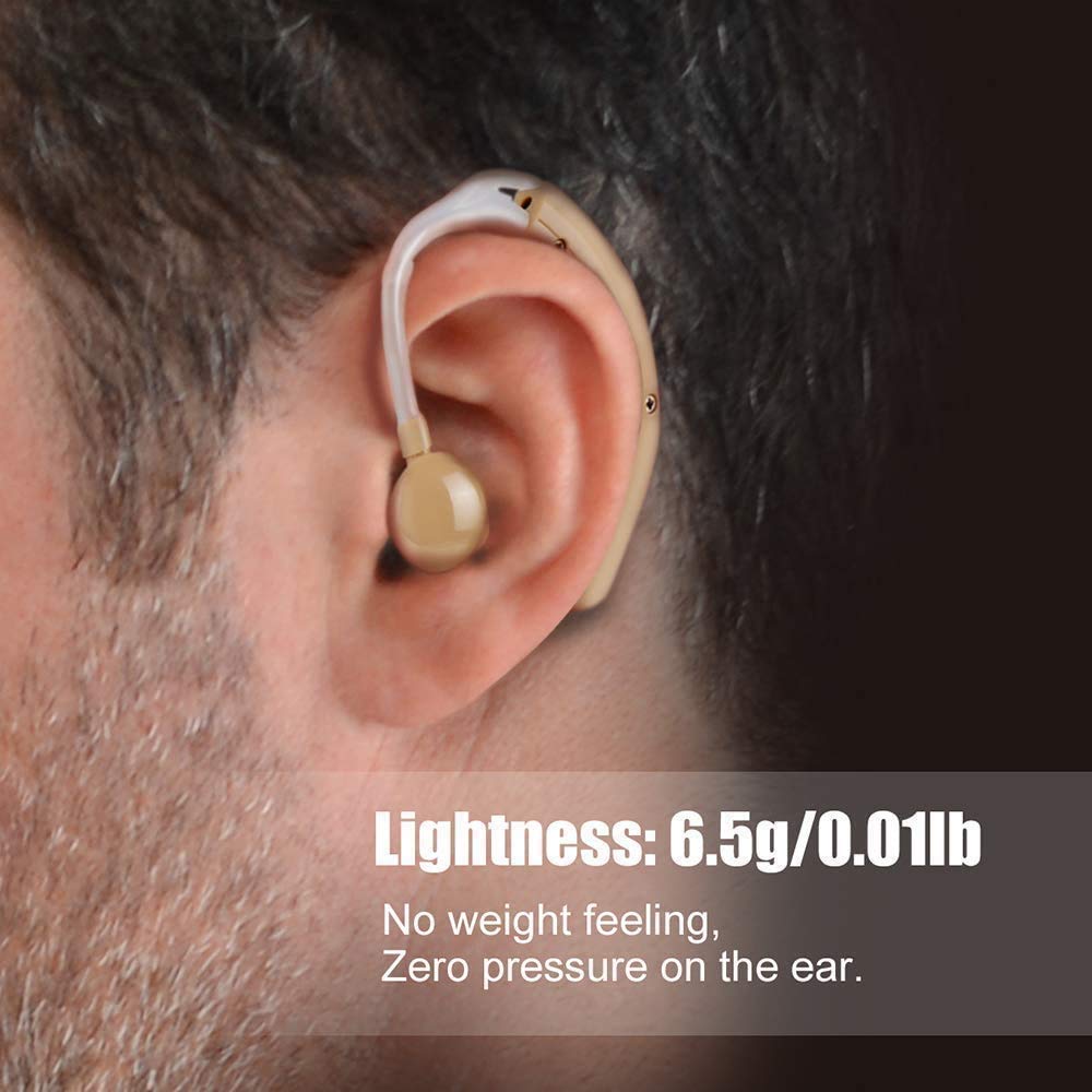 Kituwant Digital Hearing Amplifier for Adults, Noise Cancelling, Adjustable Volume

