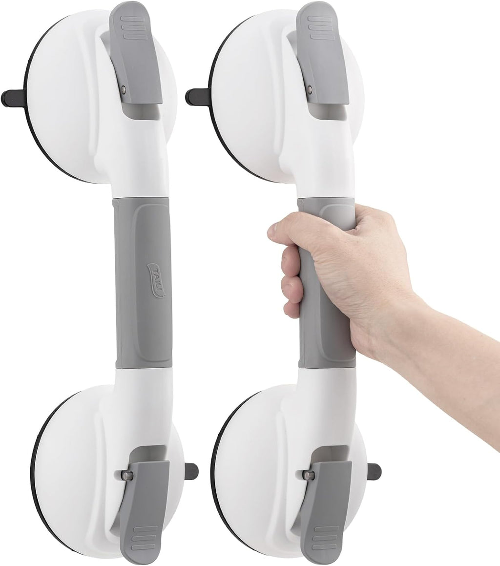 TAILI Suction Grab Bar for Bathtubs and Showers, No-Drill Safety Handrail


