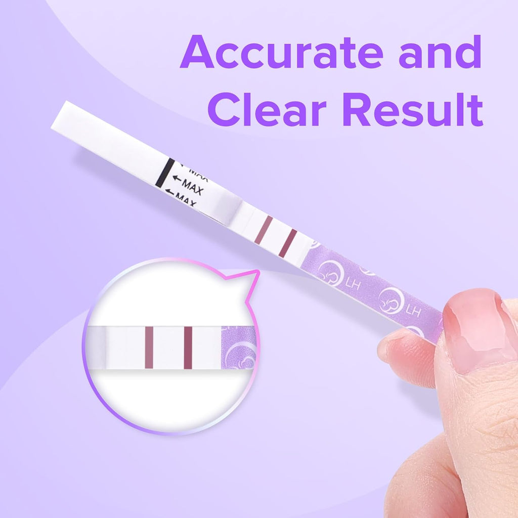 Premom Quantitative Ovulation Predictor Kit: LH Test Strips + hCG Pregnancy Tests

