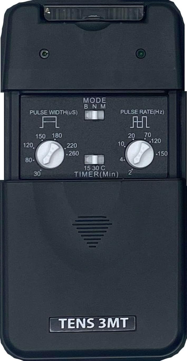 Therapist’s Choice Dual Channel TENS Unit Muscle Stimulator for Back and Neck Pain

