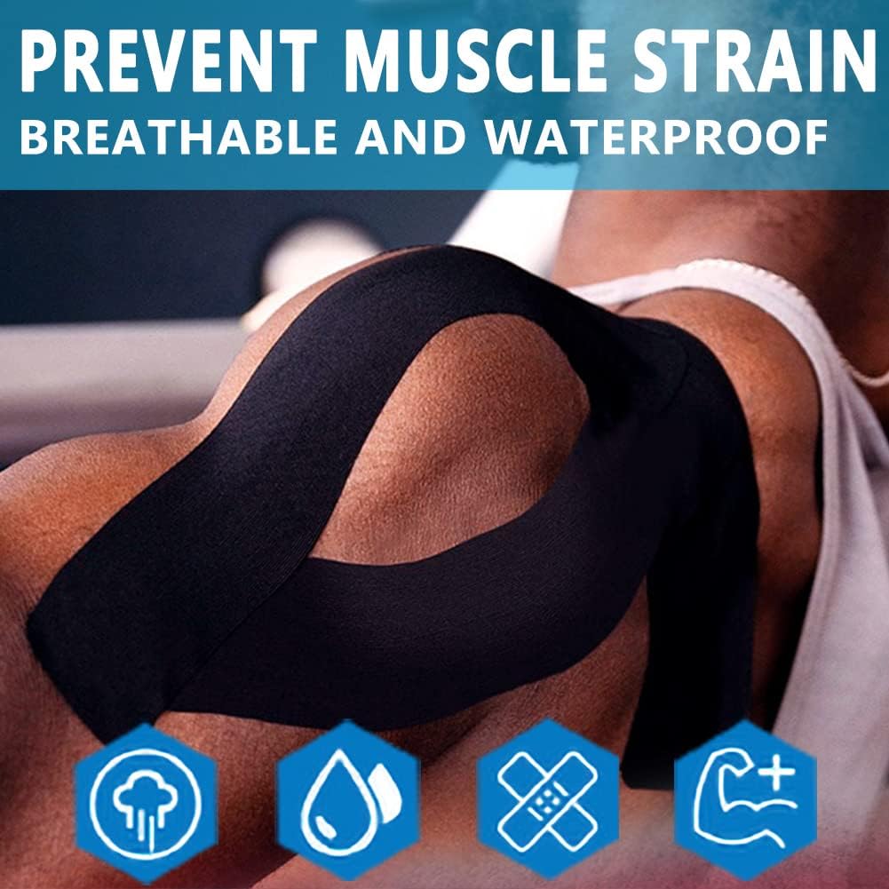SOON GO Kinesiology Elastic Support for Muscles and Joints, Waterproof Breathable

