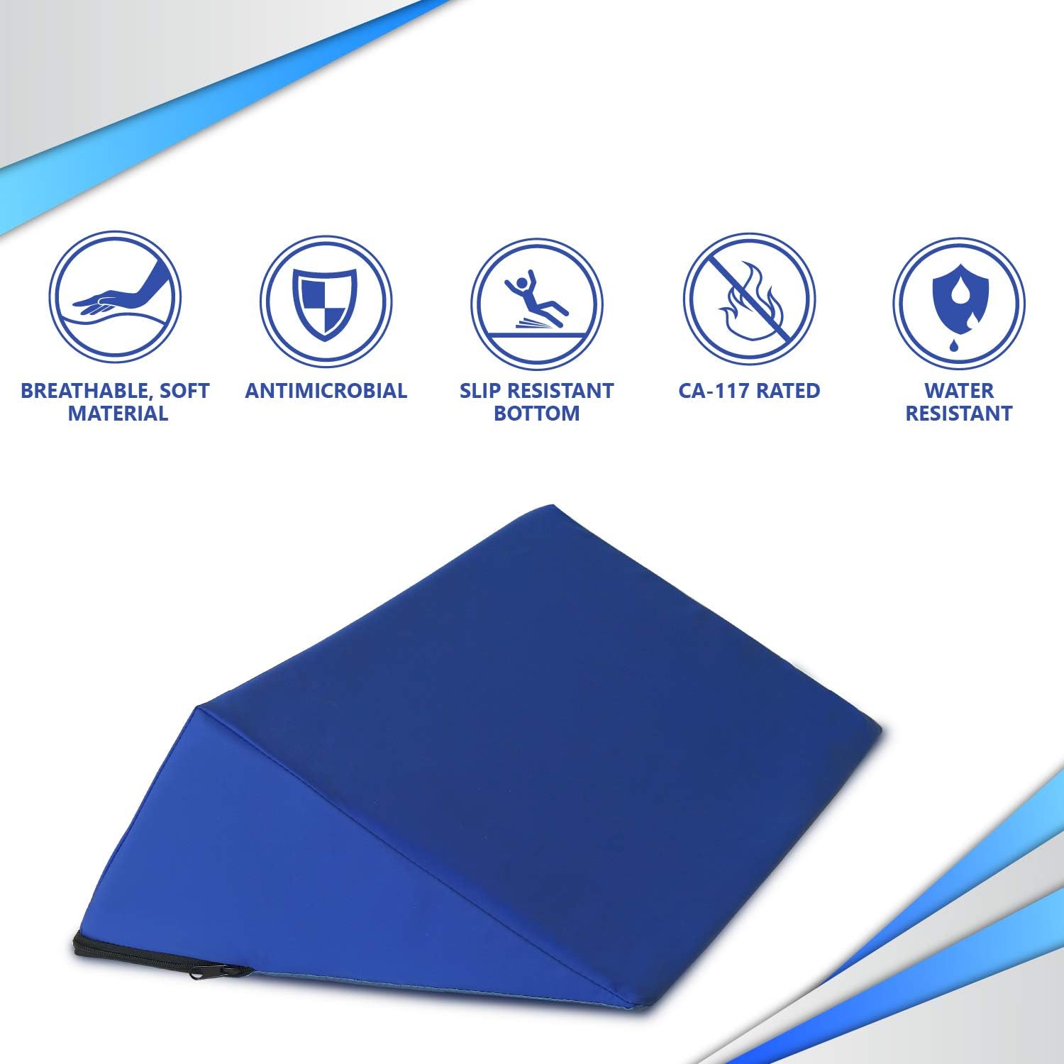 NYOrtho Positioning Wedge Bed Wedge Pillow for Pressure Relief and Alignment

