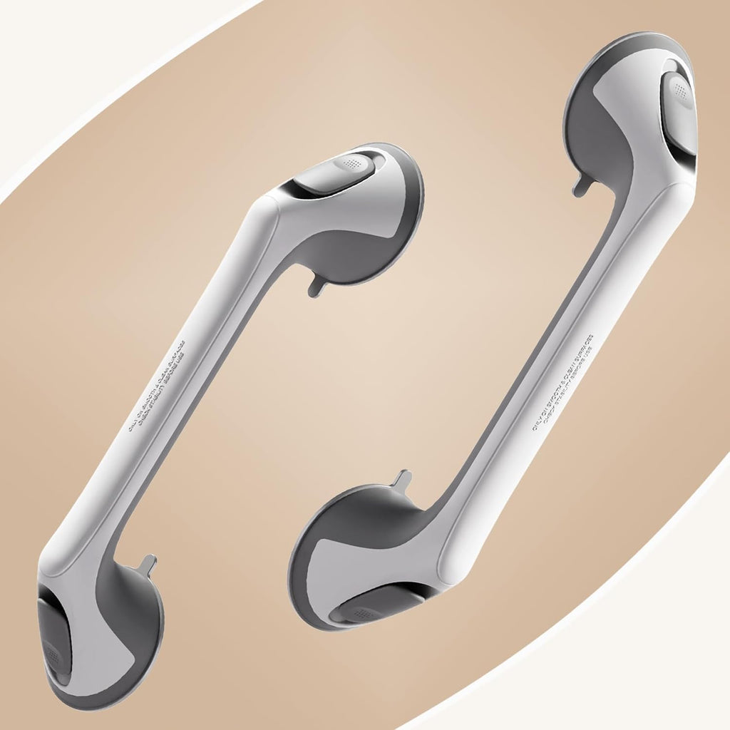 Suction Cup Grab Bars for Bathtub and Shower, Non-Slip Safety Handle

