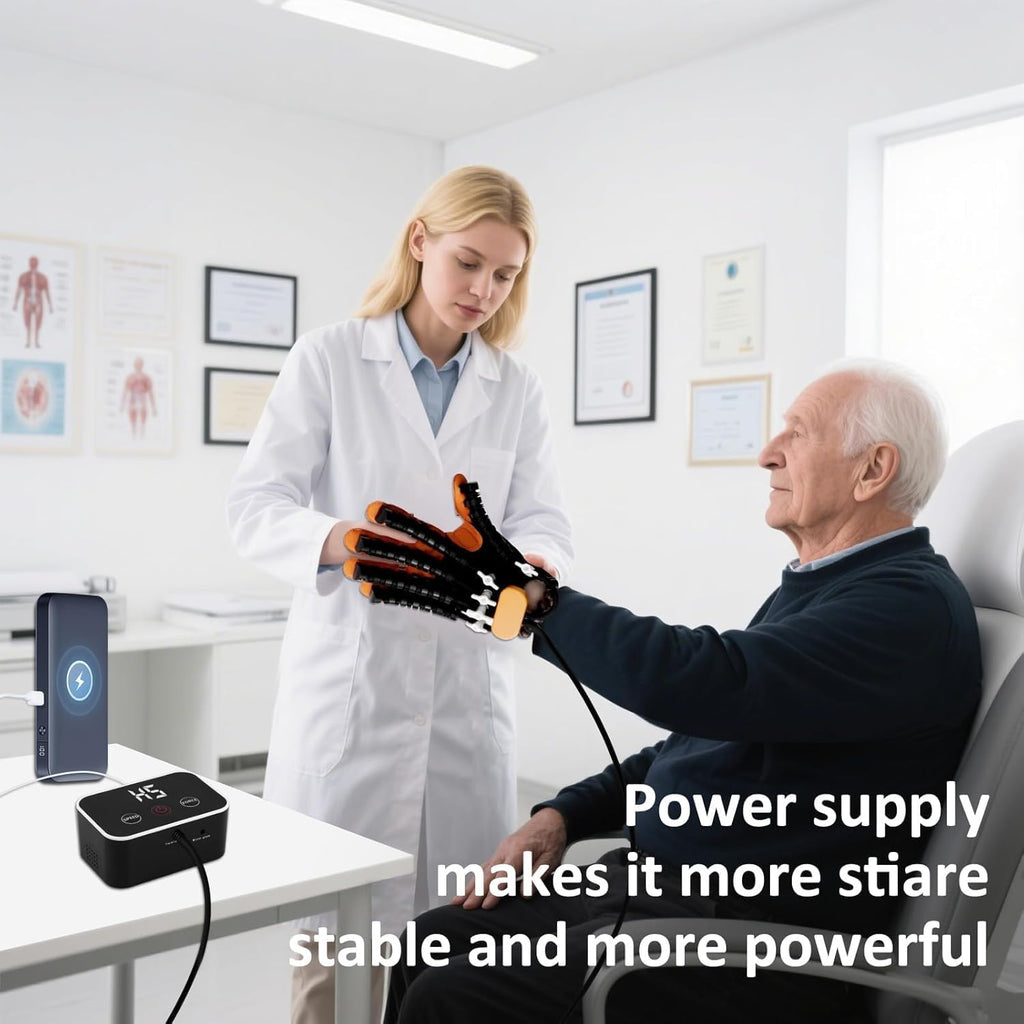 Rehabilitation Robot Gloves for Stroke Recovery, Hemiplegia Hand Therapy

