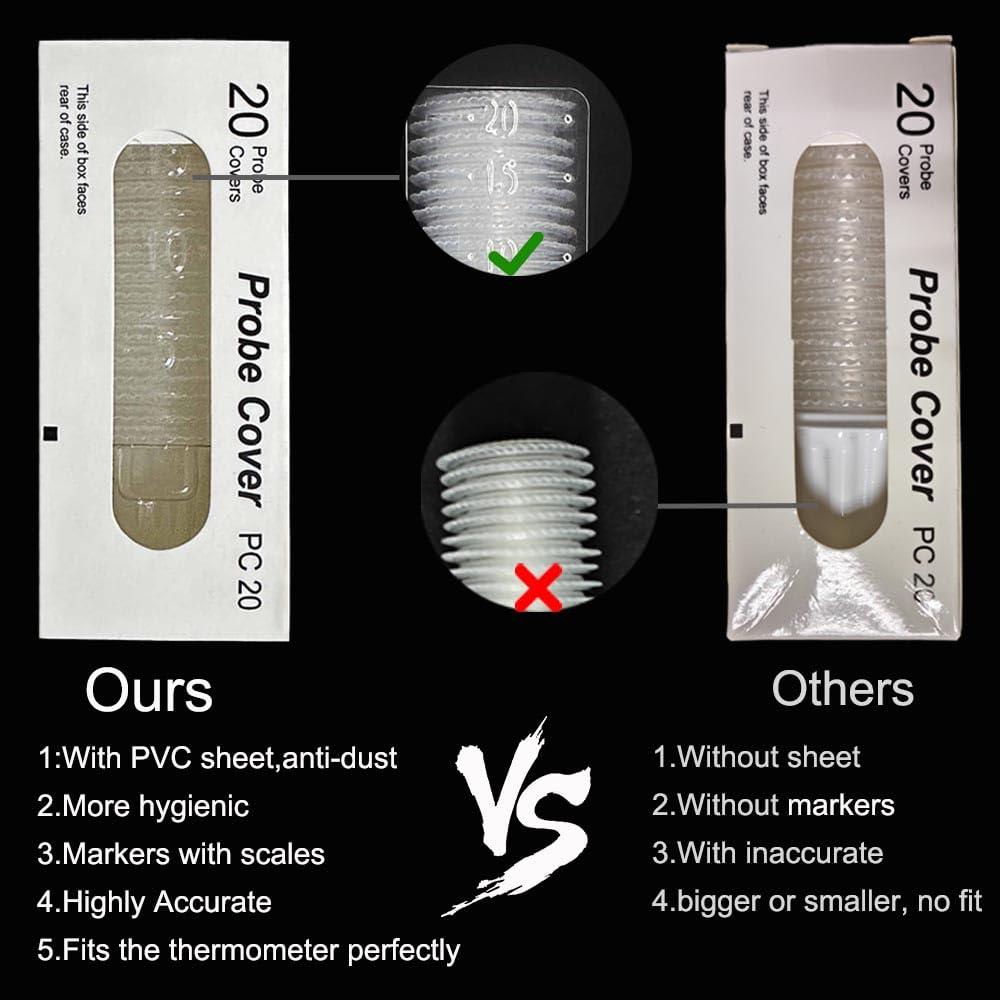 Braun Disposable Ear Thermometer Probe Covers, Lens Filters for Digital Thermometers

