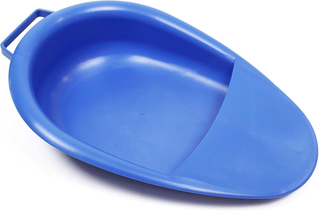 PEPE Mobility Portable Bed Pan with Handle, Commode Pan for Bedridden Adults

