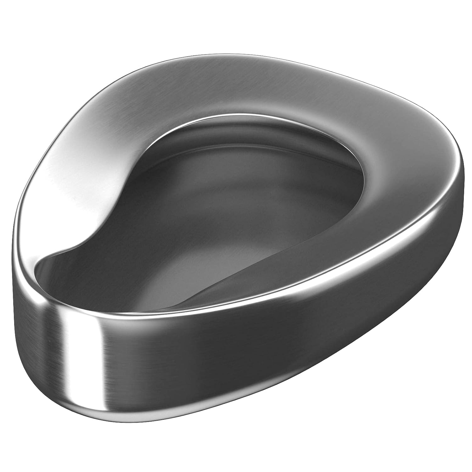 AAproTools Stainless Steel Bedpan Heavy Duty Smooth Contoured Bedpans

