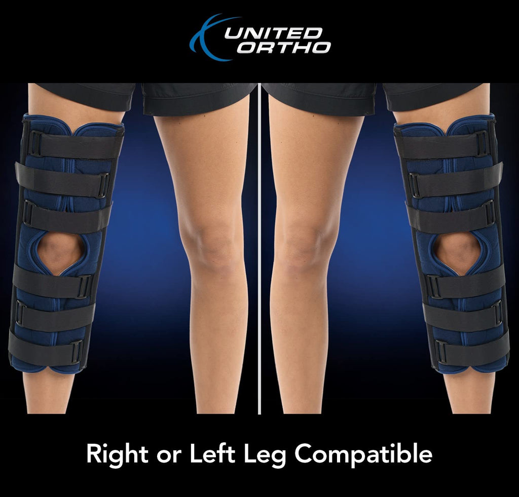 United Ortho 61016 3-Panel Knee Immobilizer Brace

