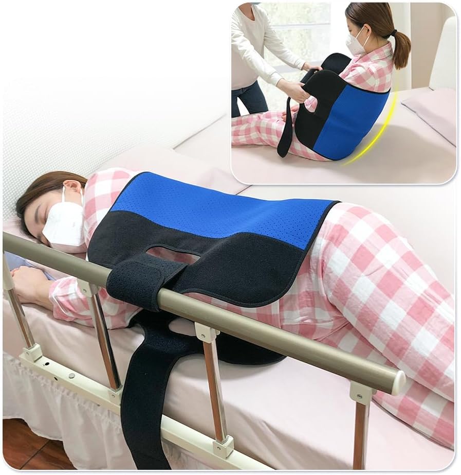 Patient Turning Transfer Belt Medical Sling for Bedridden Seniors Bed Positioning


