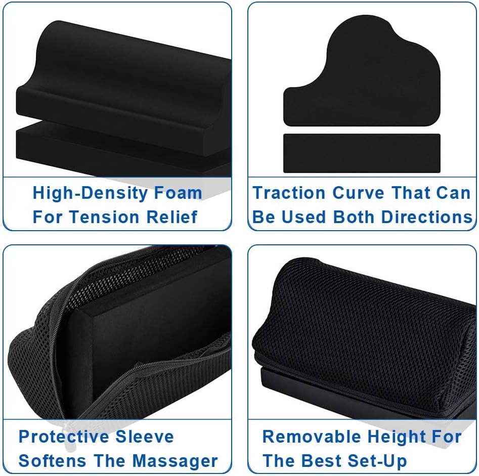 StrongTek Cervical Neck Wedge Firm Foam Orthotic Block for Posture Support

