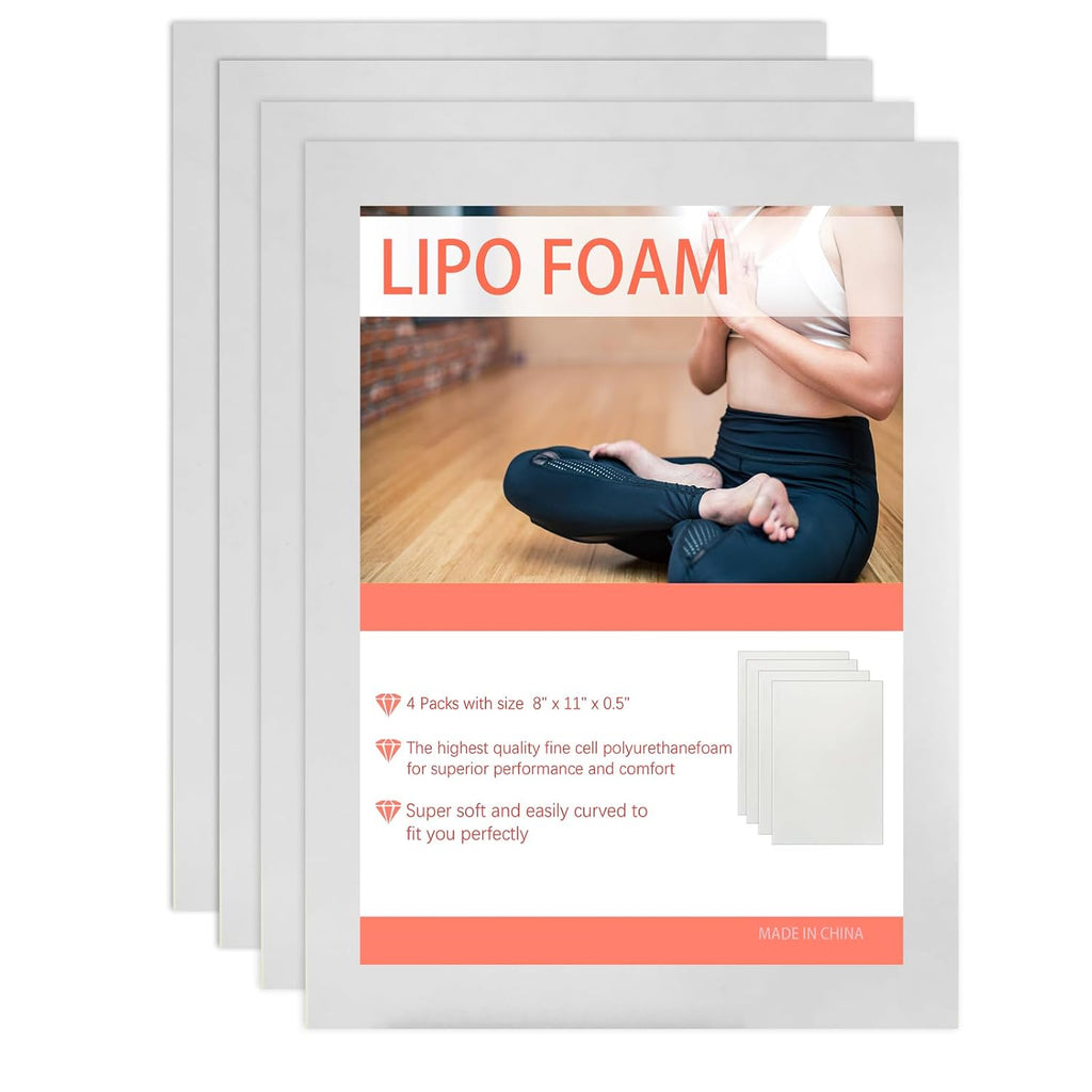 WENSSKKU Lipo Foam Pads Post Surgery Compression Sheets for Liposuction Recovery

