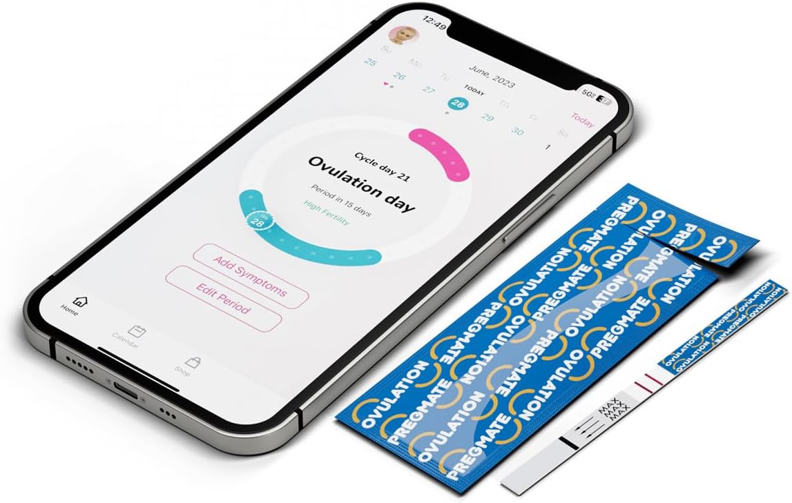 Pregmate Ovulation and Pregnancy Test Strips Kit

